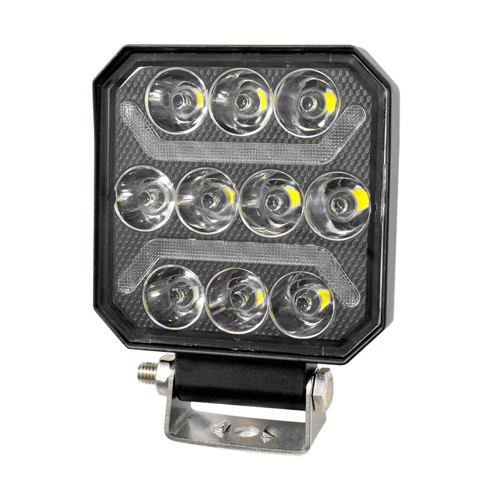 Faro de Trabajo 4” Cuadrado 10 Luz LED 30W Blanco Prunuz
