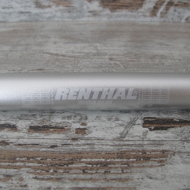 Manillar renthal superbike flat silver - Imagen 6