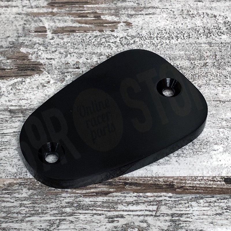 Tapa bomba de freno delantero sin logo black